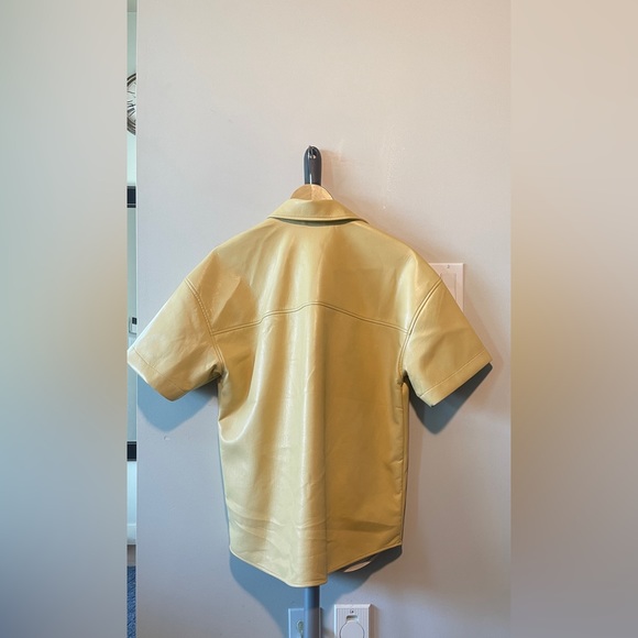 Babaton France Button Up Vegan Leather - Picture 2 of 2